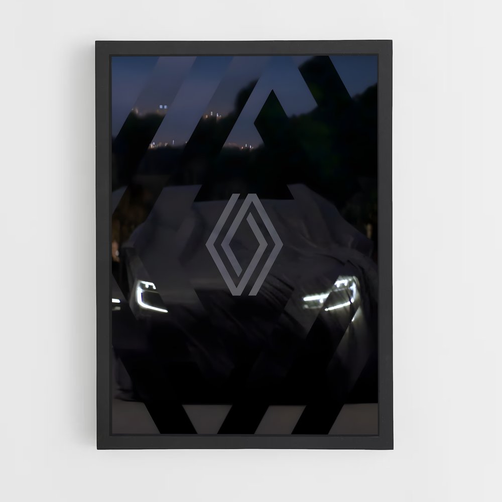 Poster Diamant sur la Route – affiche Renault (vue 2)