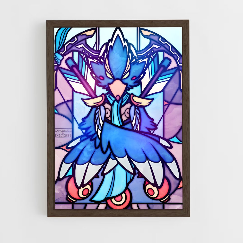 Poster Revali Sonic – affiche Zelda (vue 5)