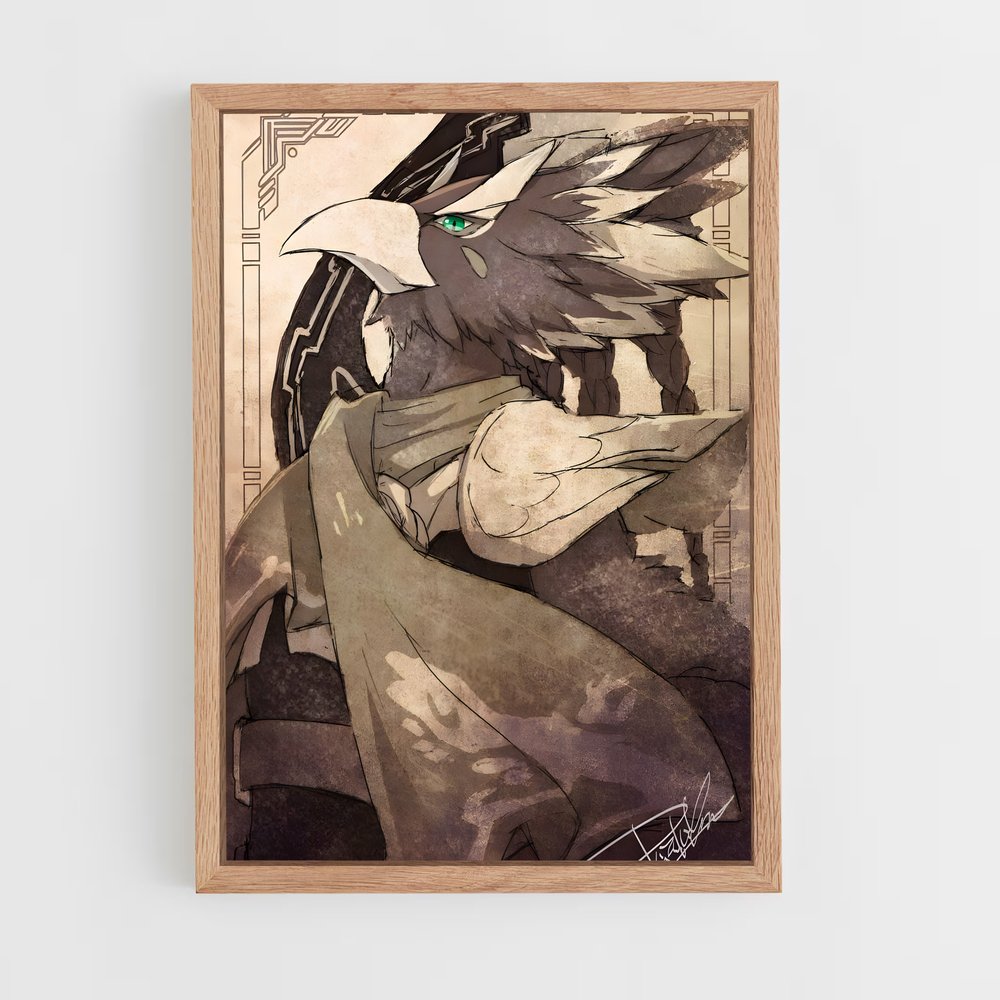 Poster Revali Fascinant – affiche Zelda (vue 4)
