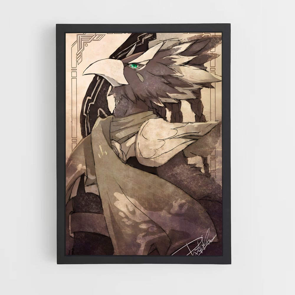 Poster Revali Fascinant – affiche Zelda (vue 2)
