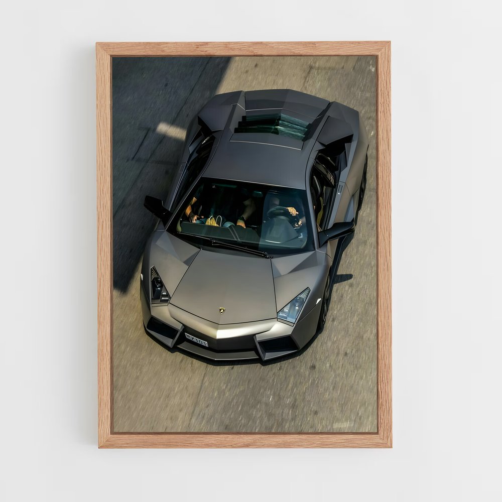 Poster La Force Grise – affiche Lamborghini (vue 4)