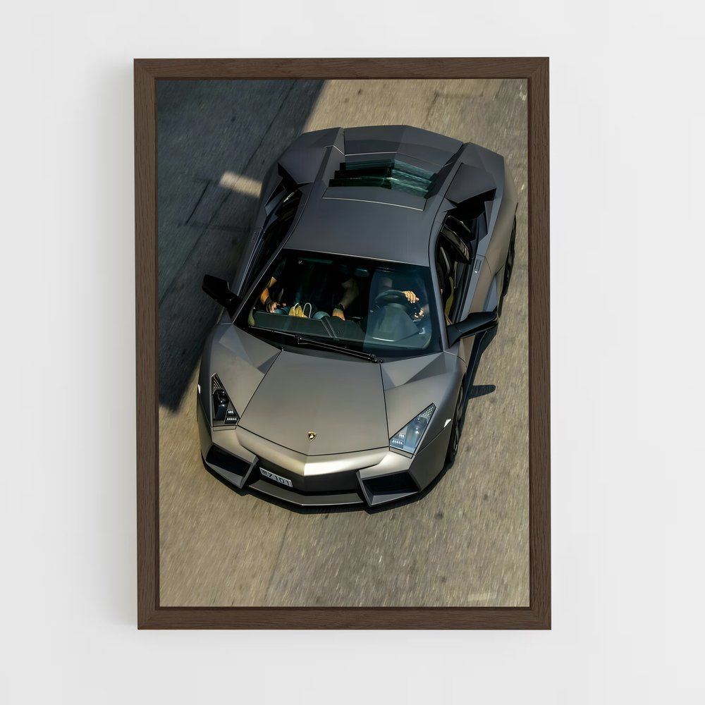 Poster La Force Grise – affiche Lamborghini (vue 5)
