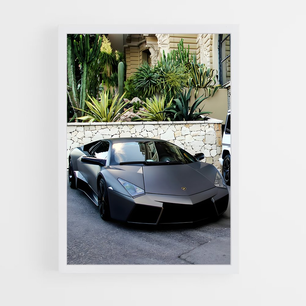 Poster Black Velvet – affiche Lamborghini (vue 3)
