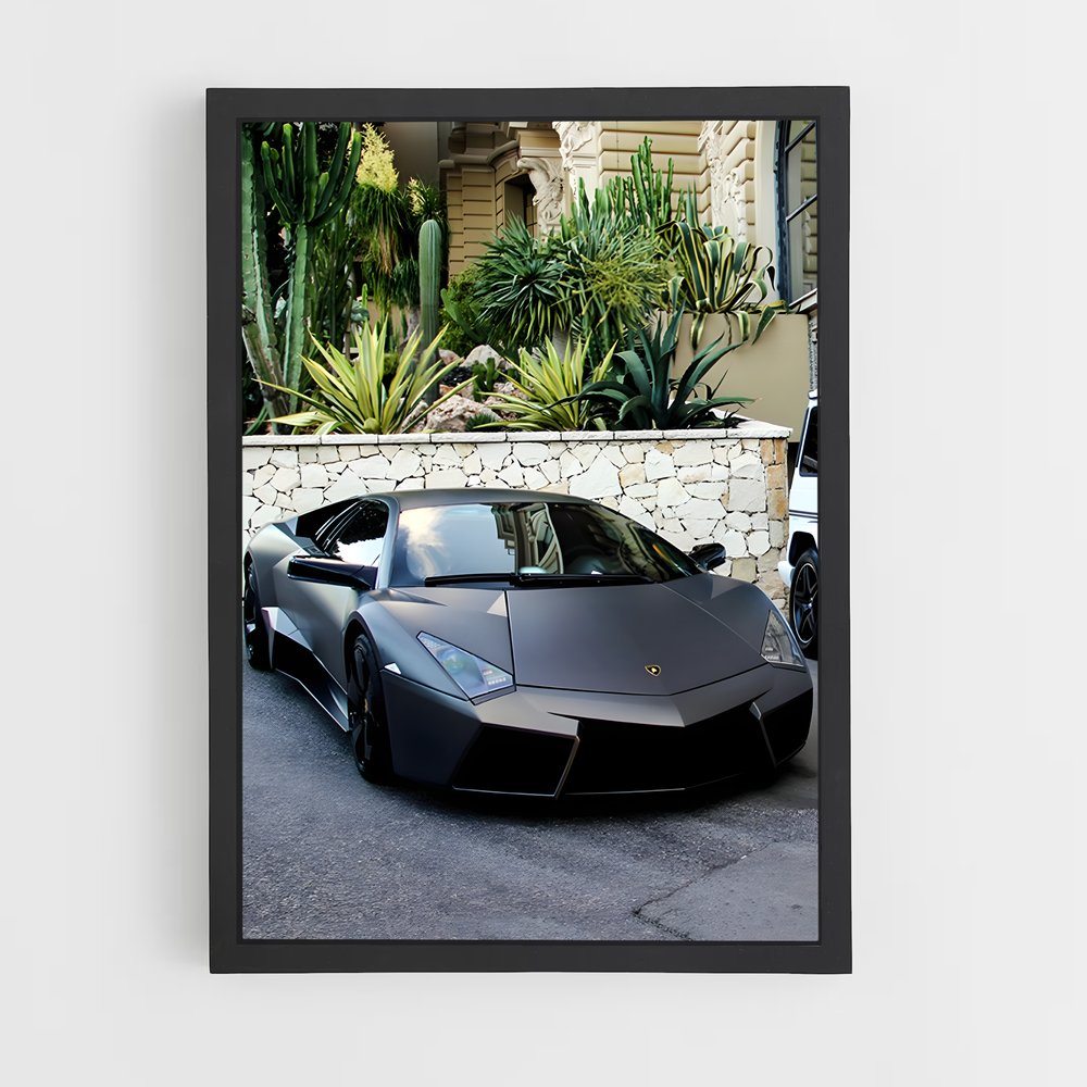 Poster Black Velvet – affiche Lamborghini (vue 2)