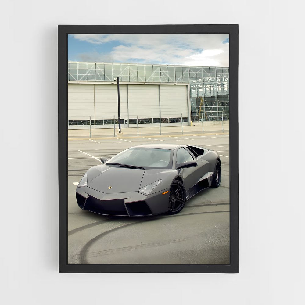 Poster Reventon mystérieux – affiche Lamborghini (vue 2)