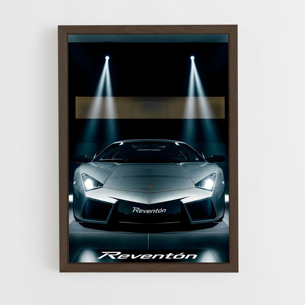Poster L'Automobile Nocturne – affiche Lamborghini (vue 5)