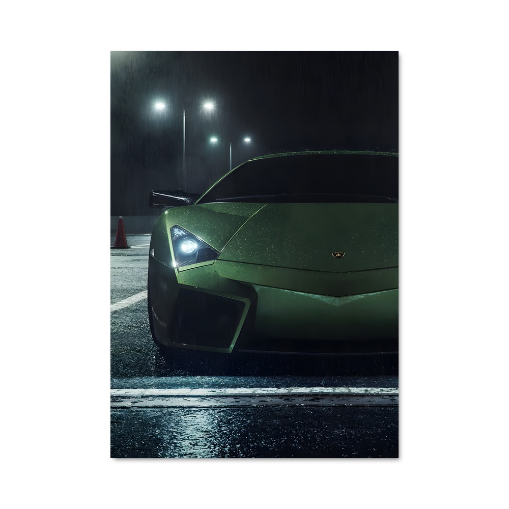 Poster Lamborghini Écologique
