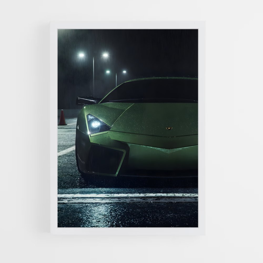 Poster Lamborghini Écologique (vue 3)