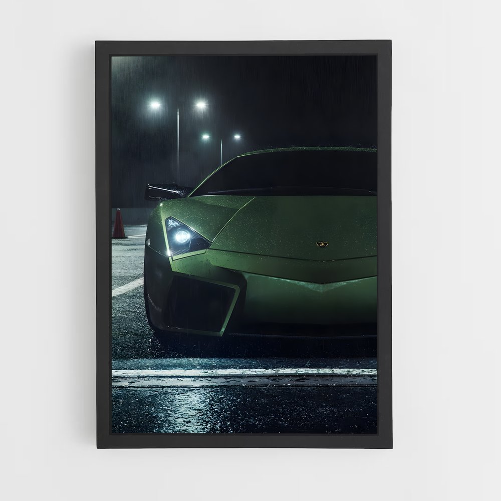 Poster Lamborghini Écologique (vue 2)