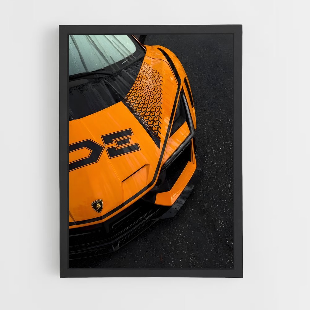 Poster Mouton Magique – affiche Lamborghini (vue 2)
