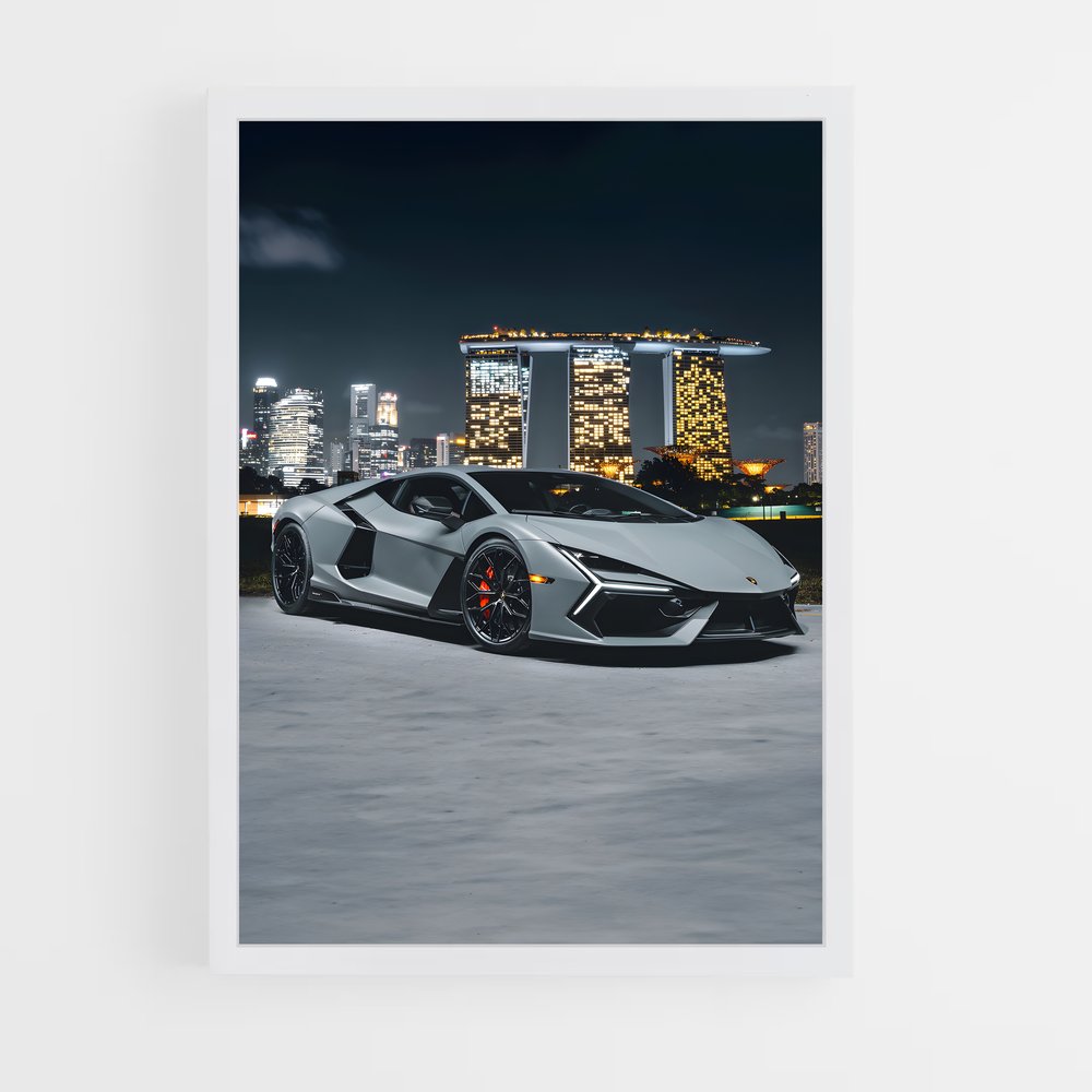 Poster Lamborghini City (vue 3)