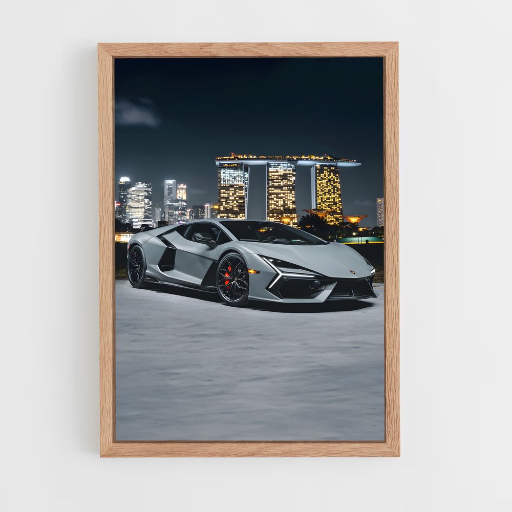 Poster Lamborghini City (vue 4)