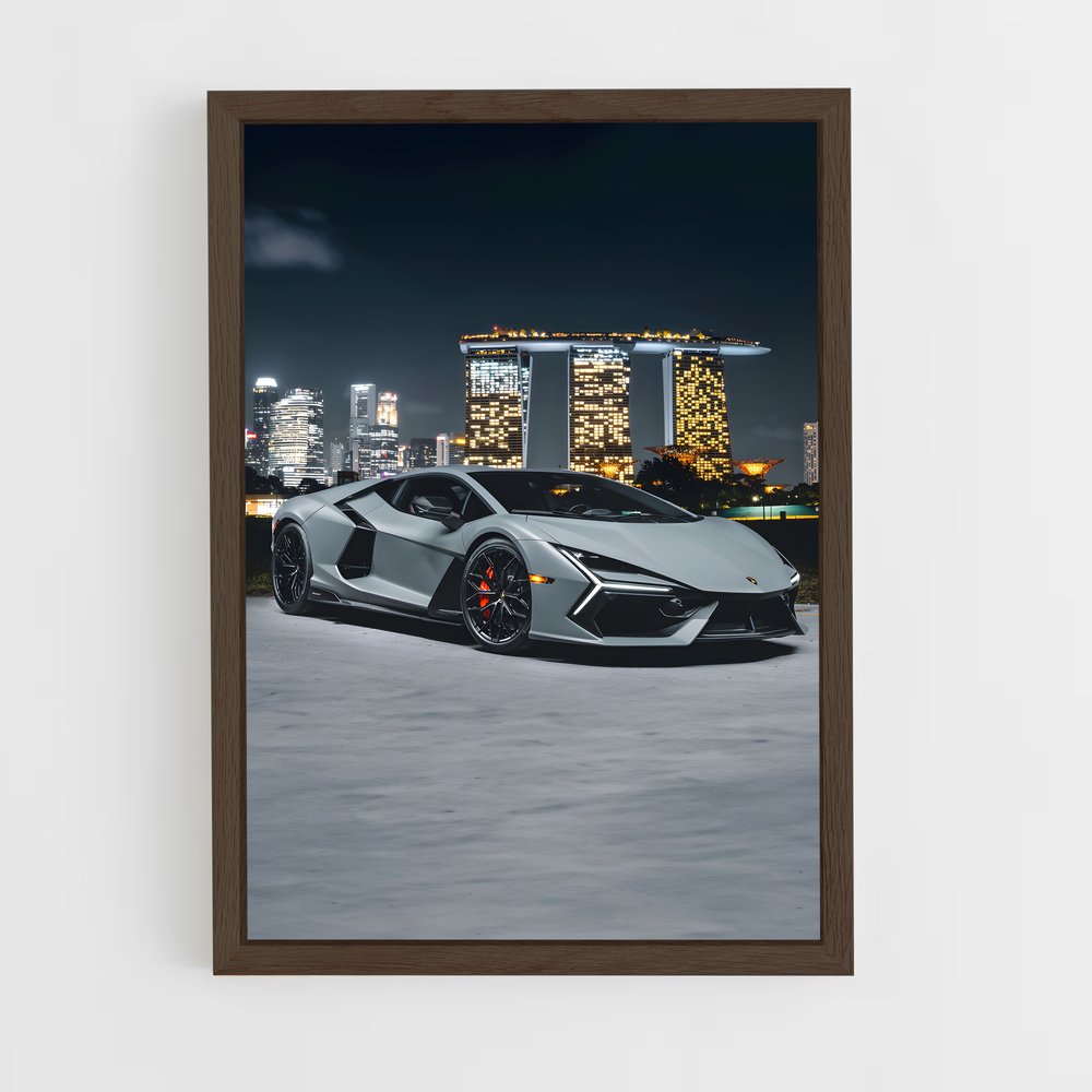 Poster Lamborghini City (vue 5)