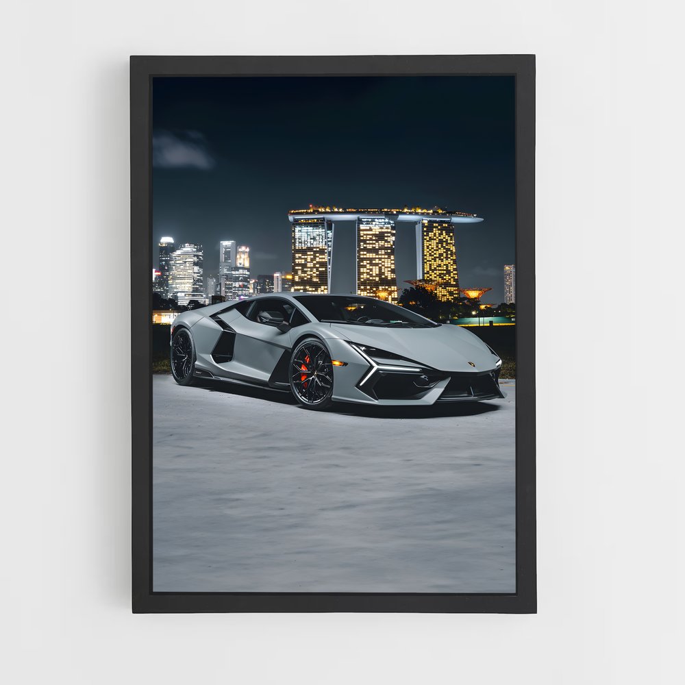 Poster Lamborghini City (vue 2)