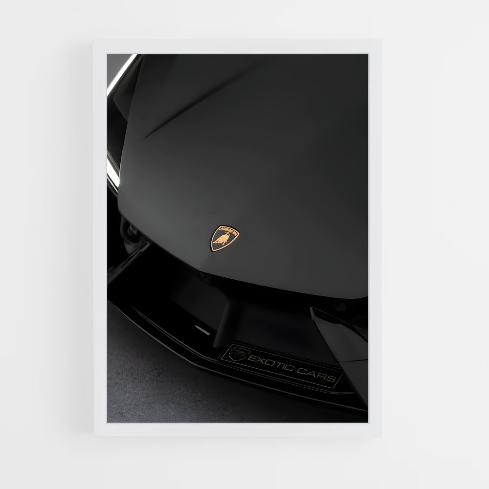 Poster Supernova Vitesse – affiche Lamborghini (vue 3)