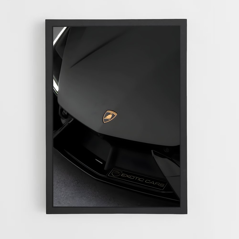 Poster Supernova Vitesse – affiche Lamborghini (vue 2)