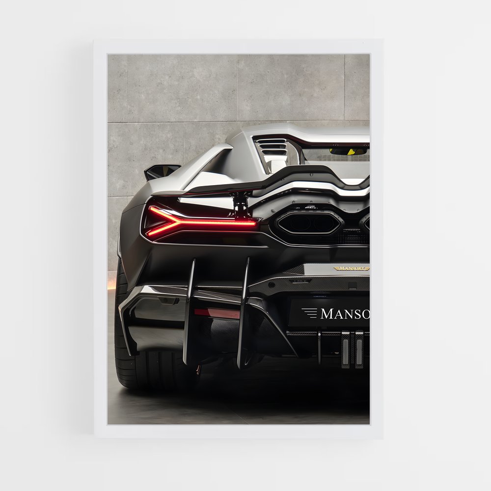 Poster Revuelto Plongée – affiche Lamborghini (vue 3)