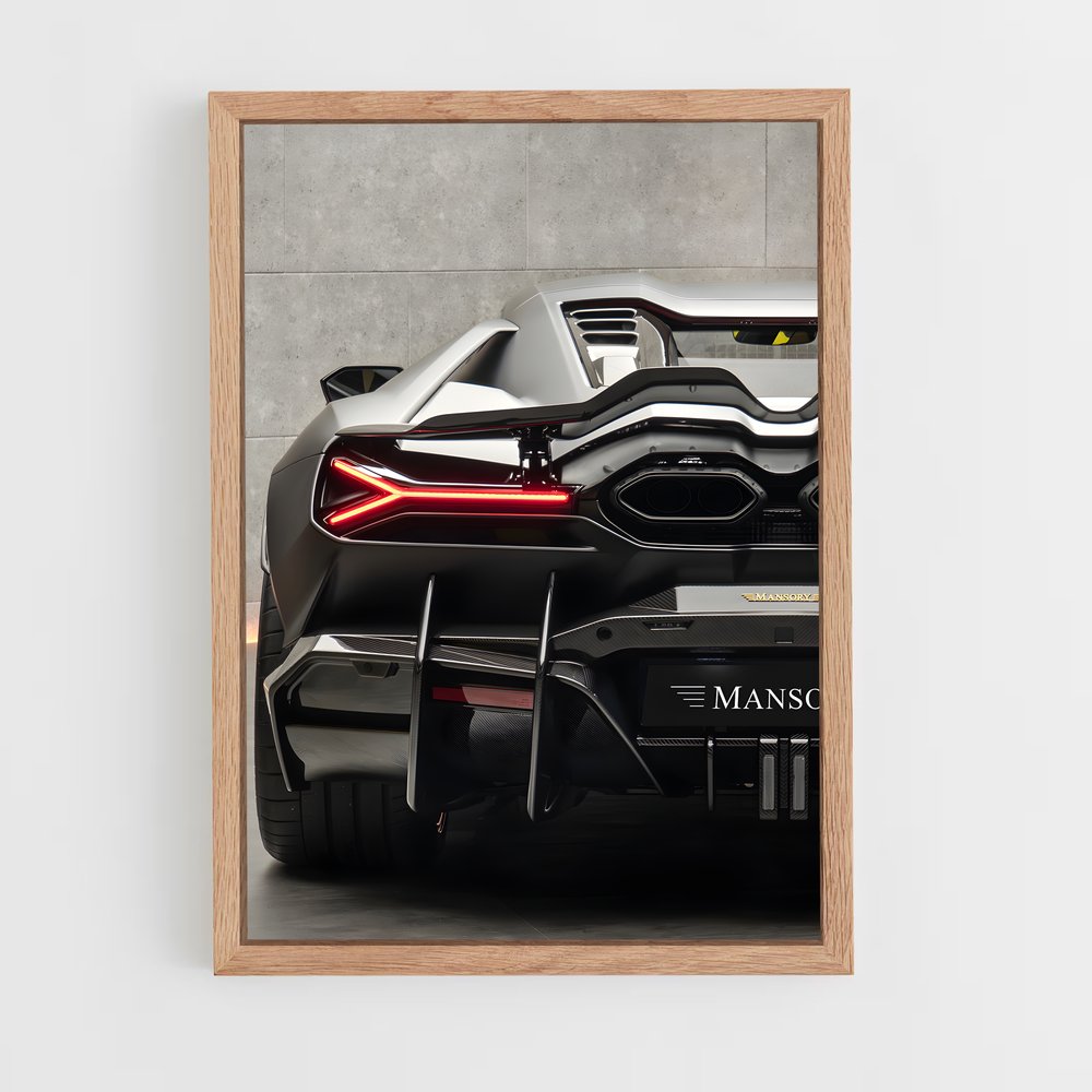 Poster Revuelto Plongée – affiche Lamborghini (vue 4)
