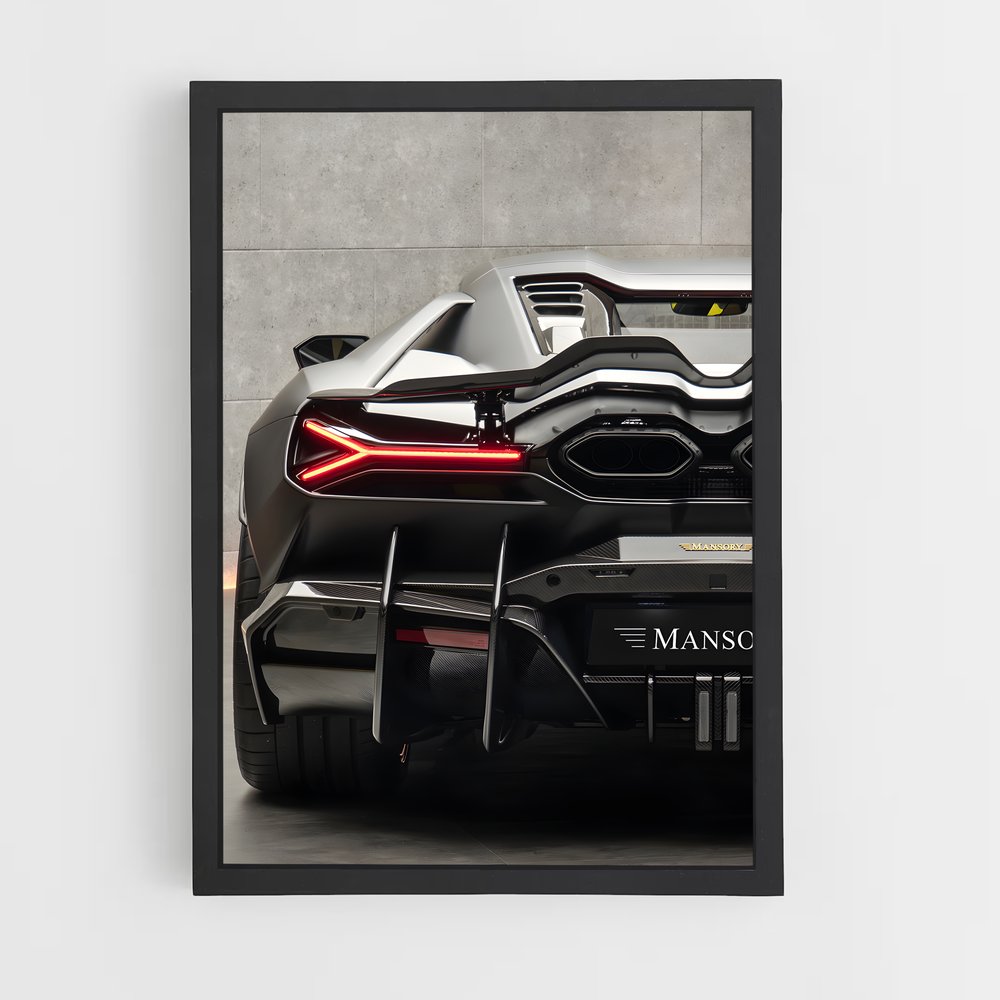 Poster Revuelto Plongée – affiche Lamborghini (vue 2)