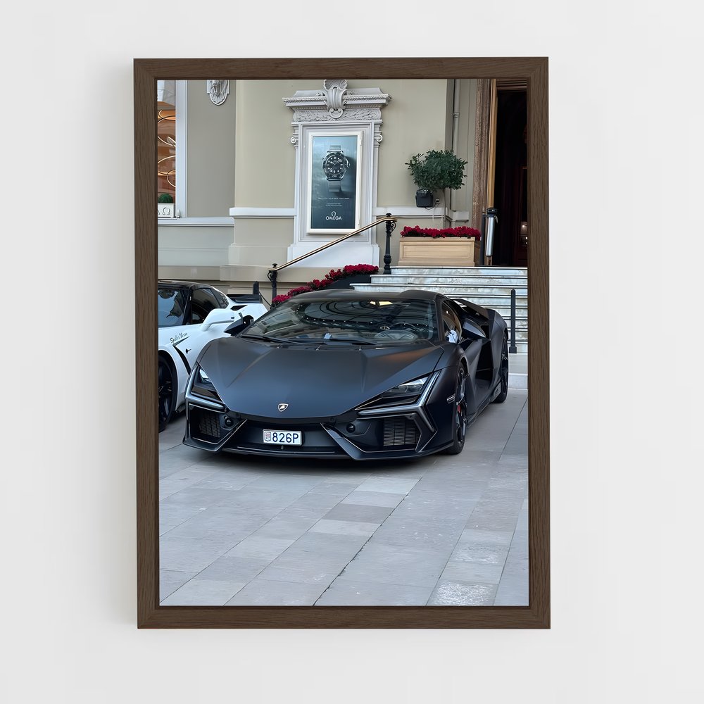 Poster Agneau Noir – affiche Lamborghini (vue 5)