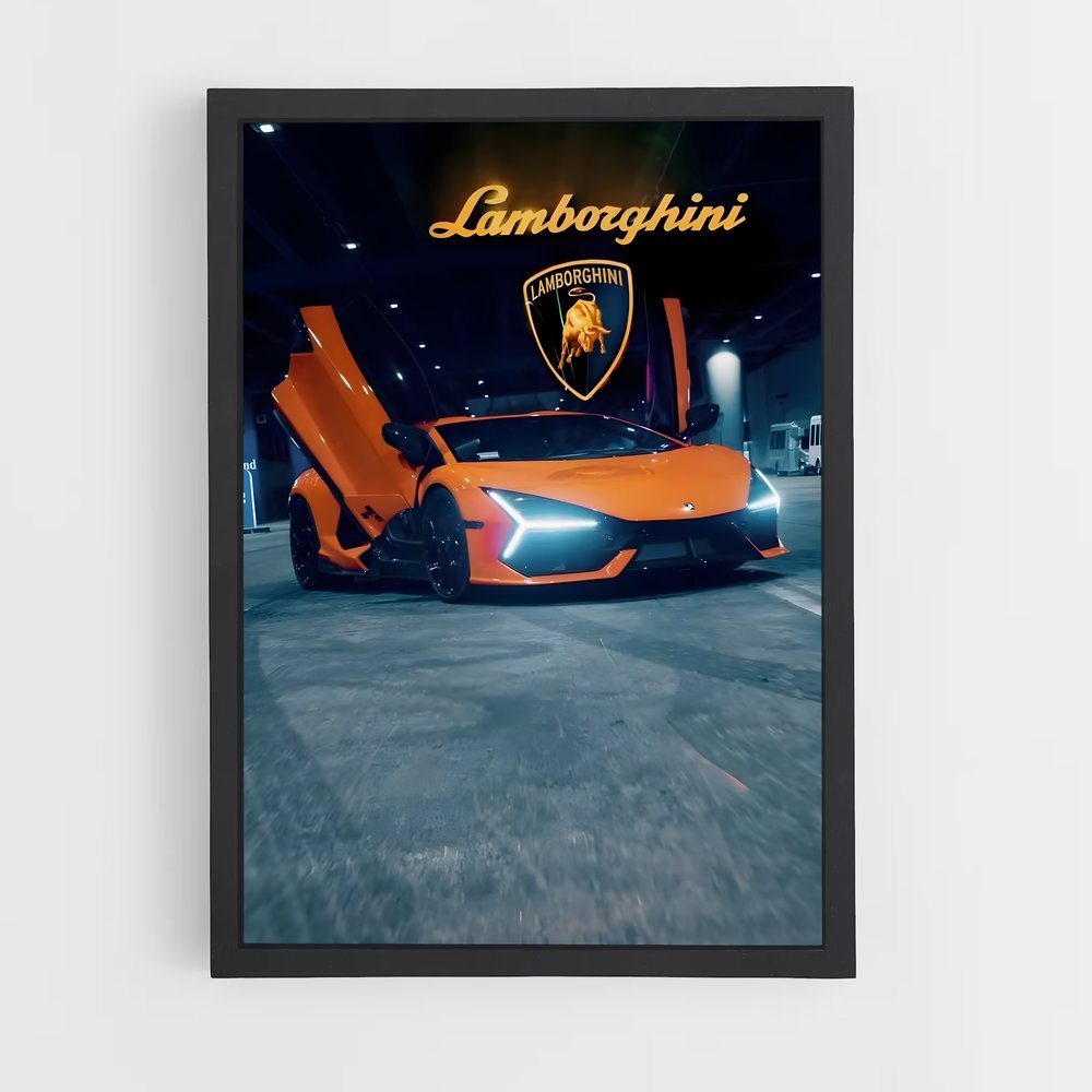 Poster Revuelto tourbillon – affiche Lamborghini (vue 2)