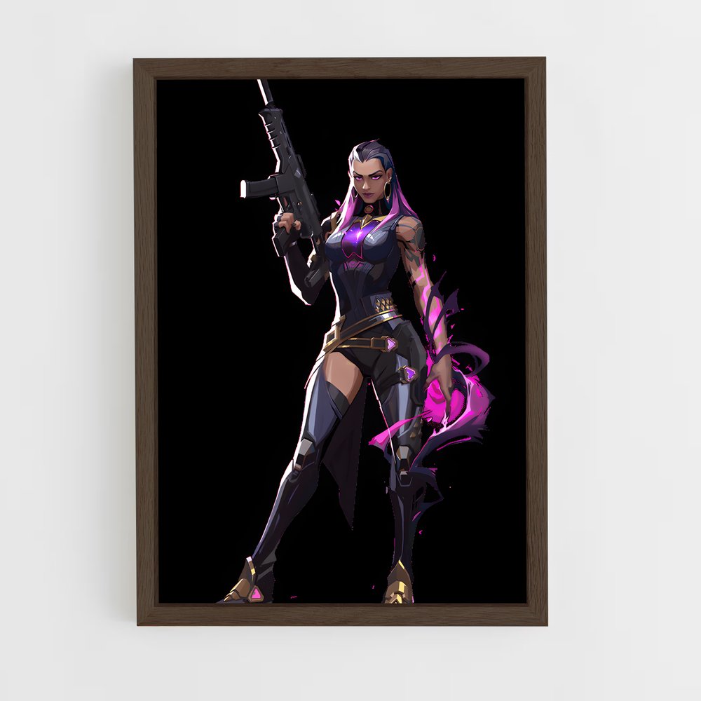 Poster Reyna Féminité – affiche Valorant (vue 5)