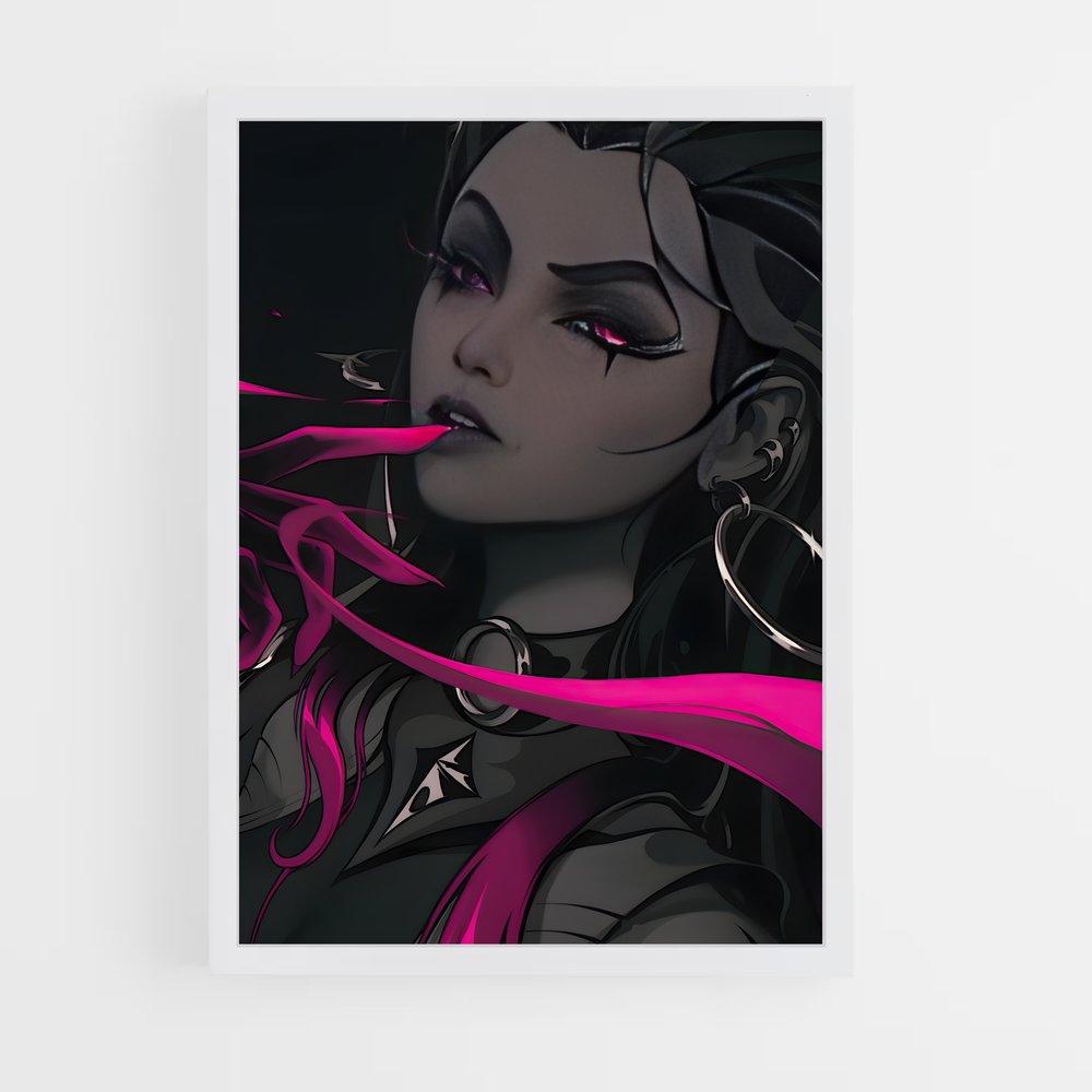 Poster Mystère Poudré – affiche Valorant (vue 3)