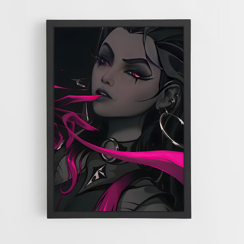 Poster Mystère Poudré – affiche Valorant (vue 2)