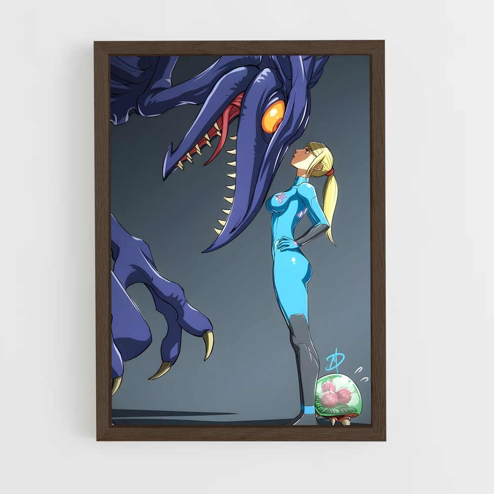 Poster Ridley Dragon – affiche Metroid (vue 5)