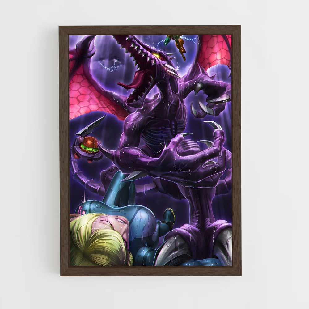 Poster Dragon et Destinée – affiche Super Smash Bros (vue 5)