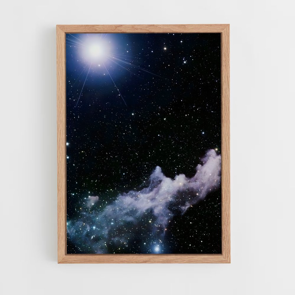 Poster Éclat des Pléiades – affiche Étoiles (vue 4)