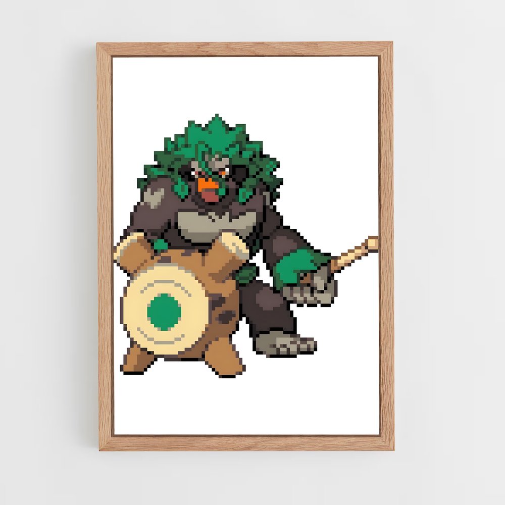 Poster Banjo Cat – affiche Pokemon (vue 4)