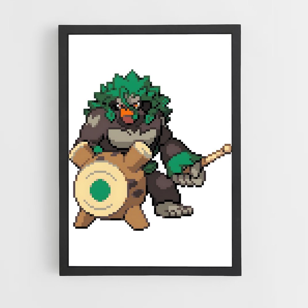 Poster Banjo Cat – affiche Pokemon (vue 2)