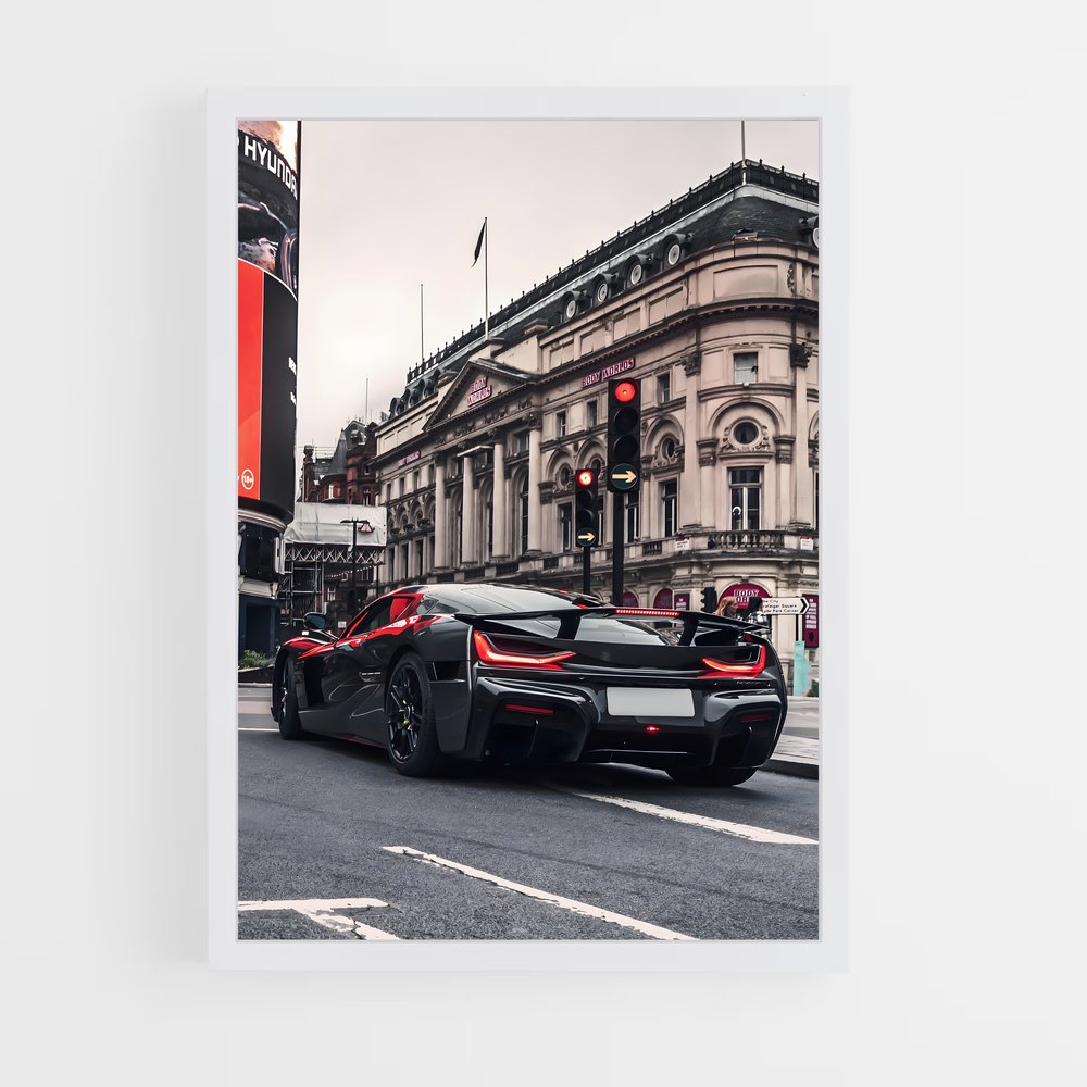 Poster Électrique Futuriste Rimac (vue 3)