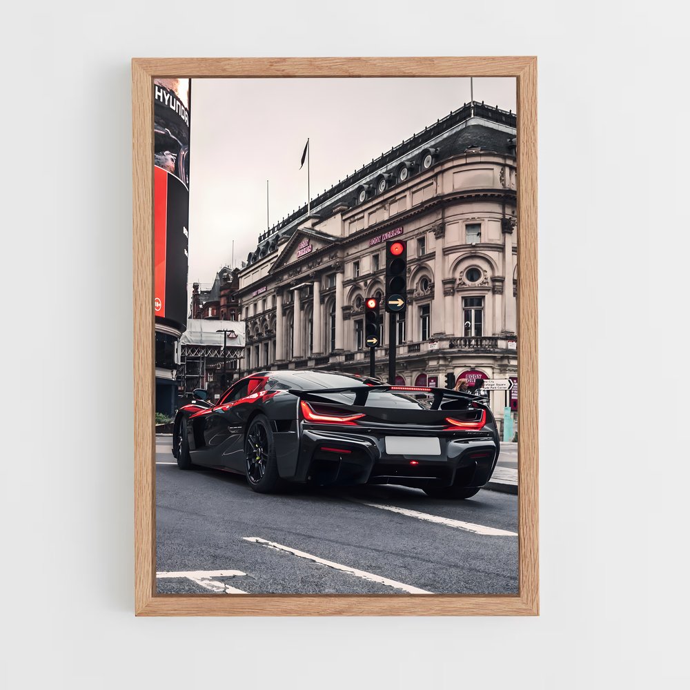 Poster Électrique Futuriste Rimac (vue 4)