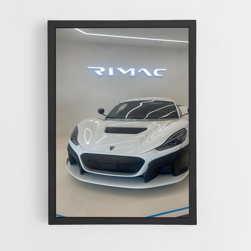 Poster Hyperdrive Rimac (vue 2)