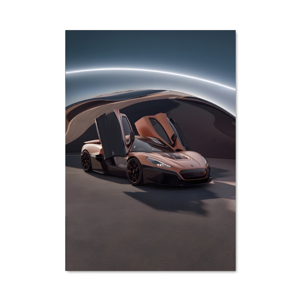 Poster élégant Rimac