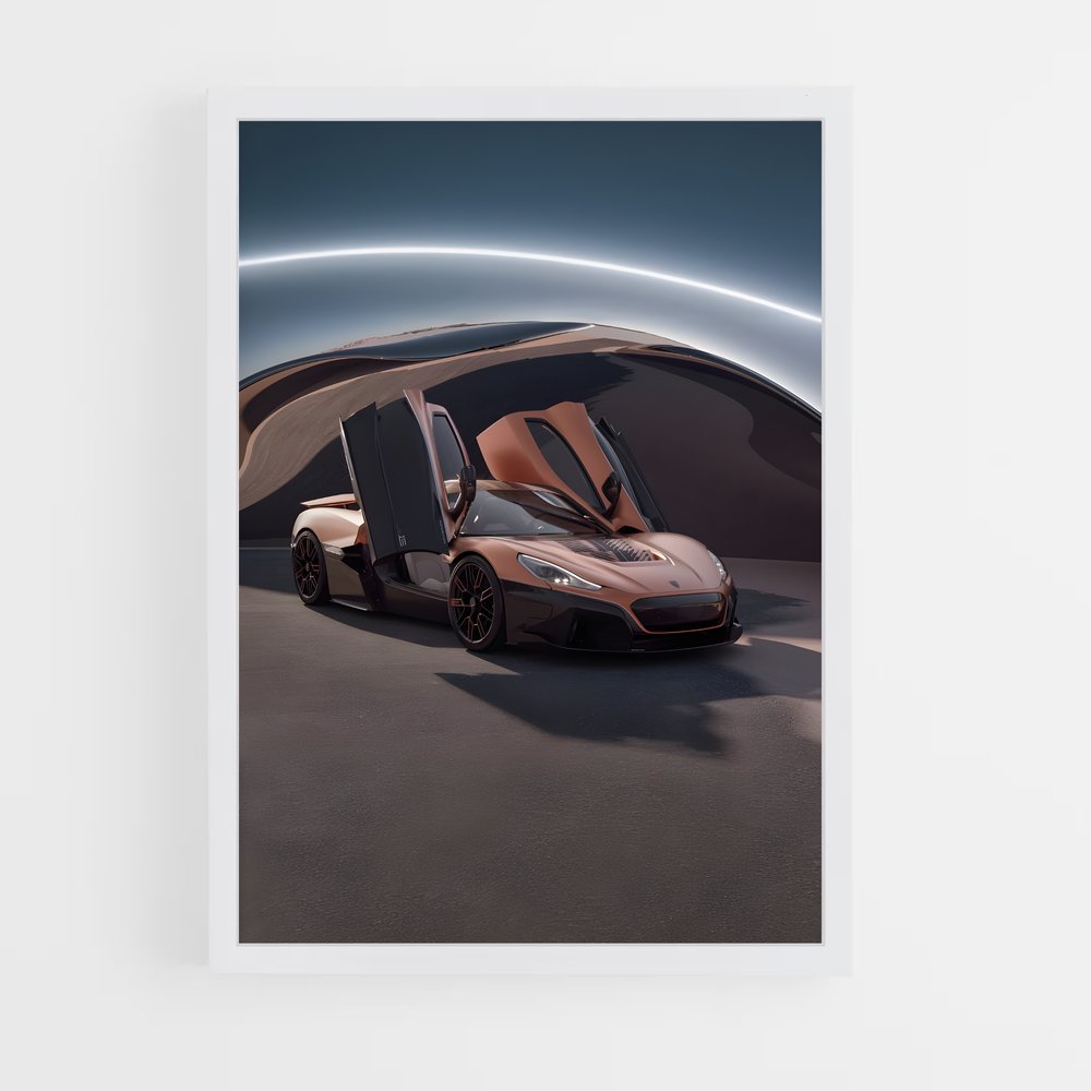Poster élégant Rimac (vue 3)