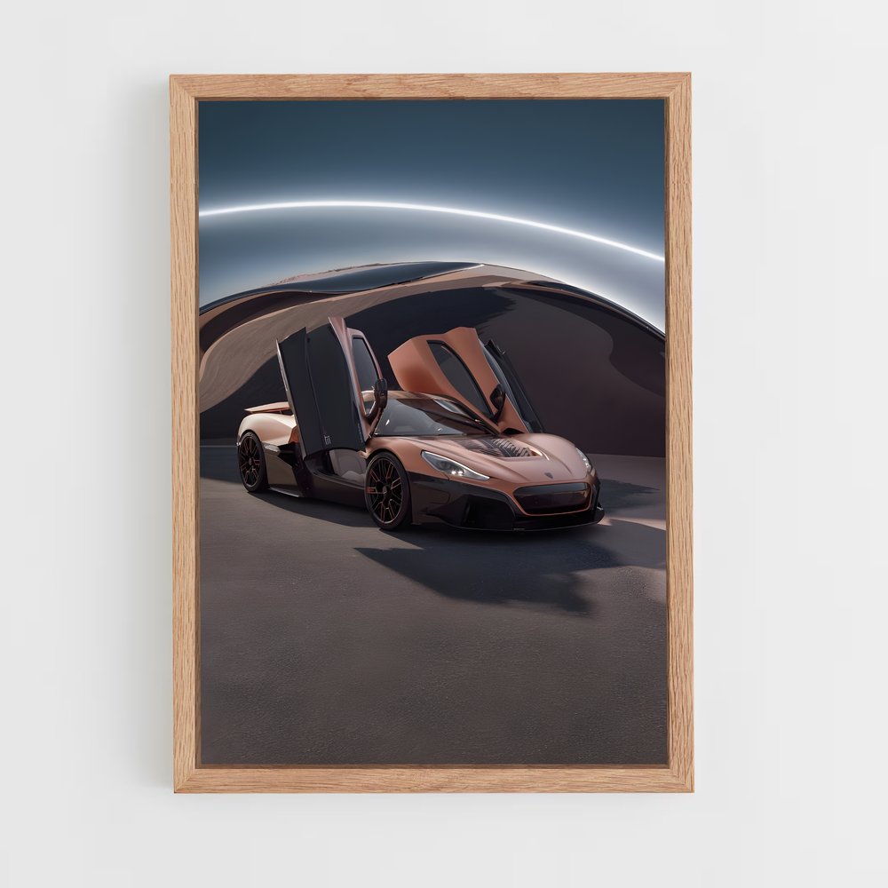 Poster élégant Rimac (vue 4)