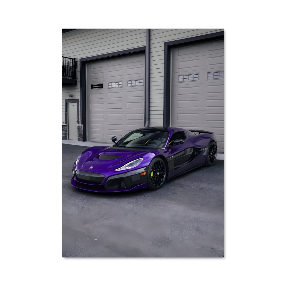 Poster Rimac captivant