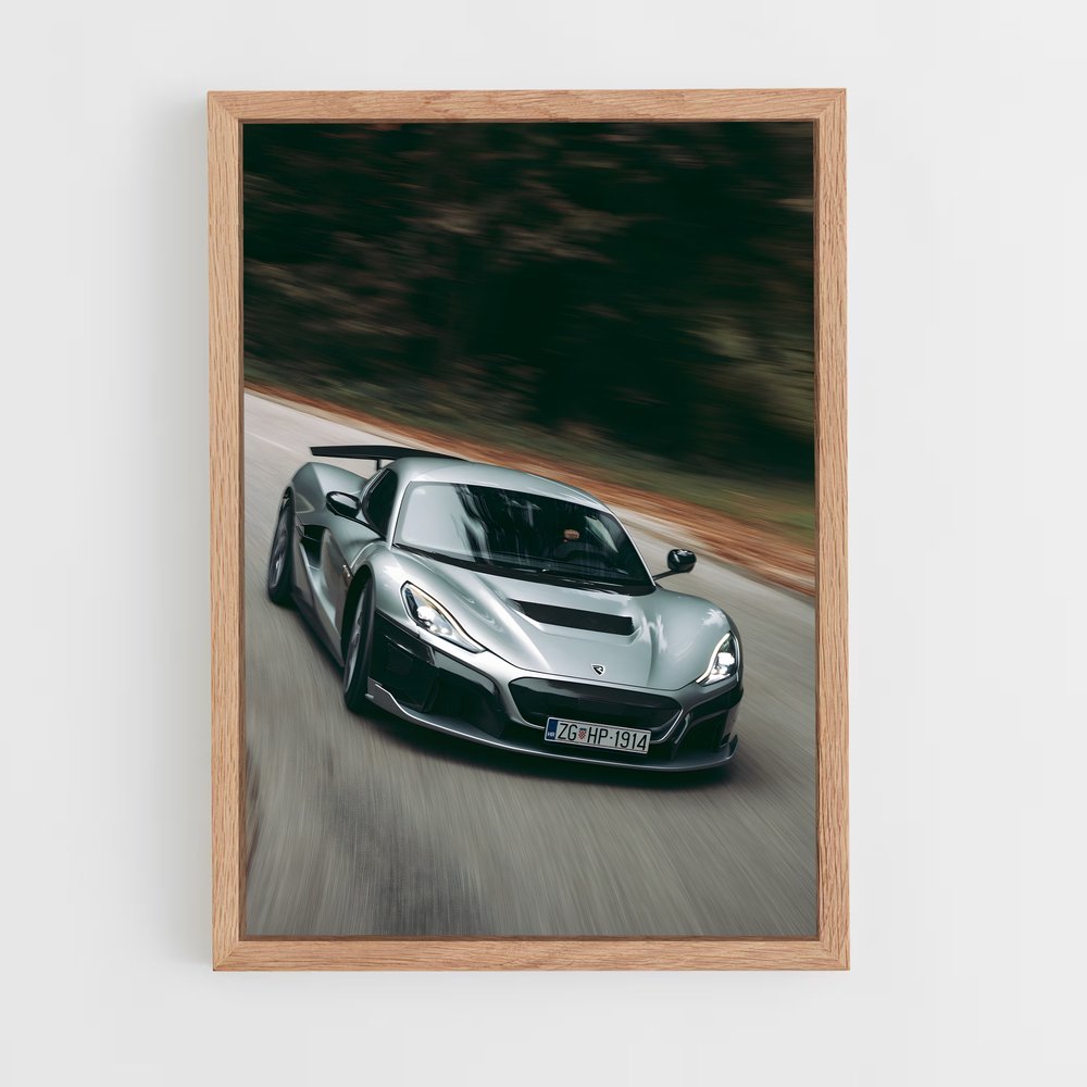 Poster McLaren 918 Deluxe – affiche Rimac (vue 4)
