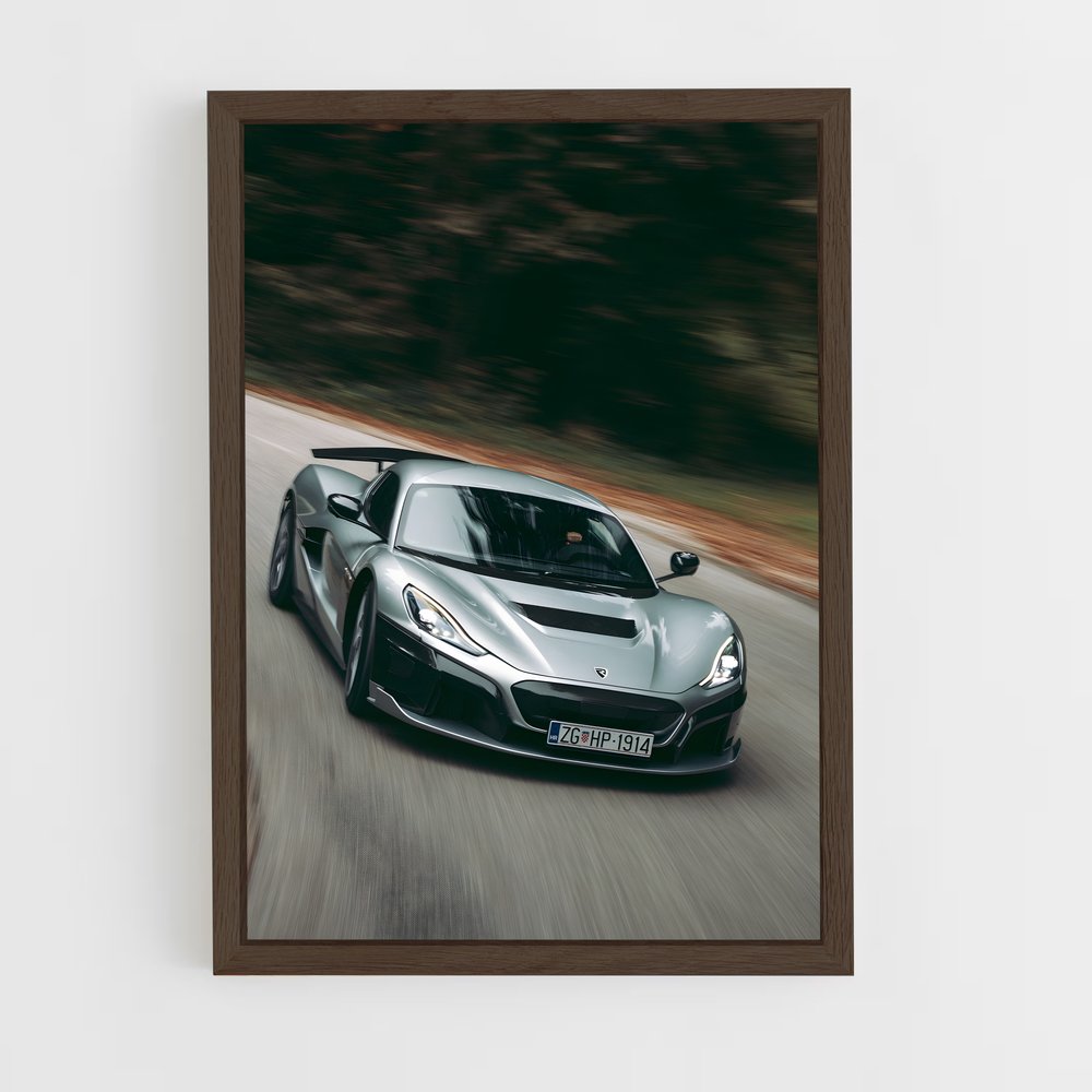 Poster McLaren 918 Deluxe – affiche Rimac (vue 5)