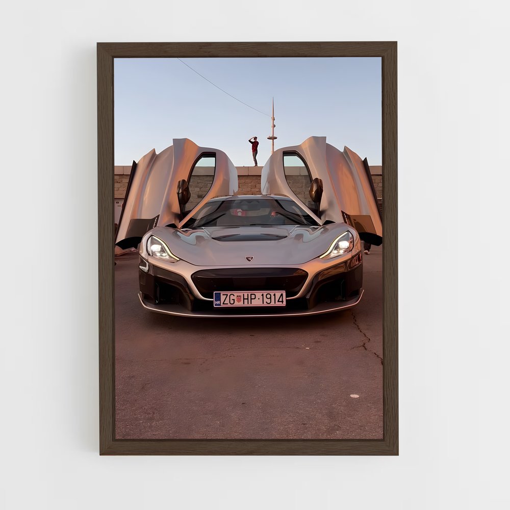 Poster Luxe et Vitesse – affiche Rimac (vue 5)