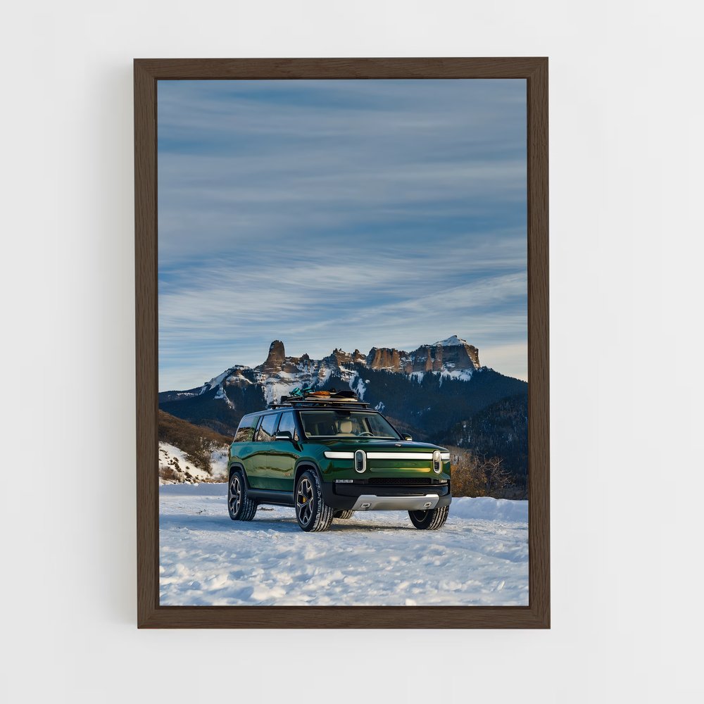 Poster Aventure Enneigée – affiche Rivian (vue 5)