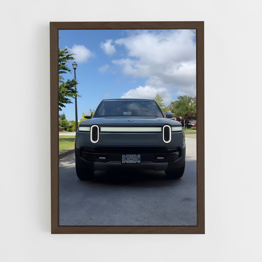 Poster Rivian Noir (vue 5)