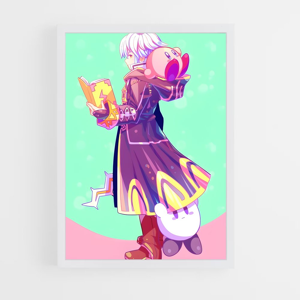 Poster La Lecture en Couleurs – affiche Super Smash Bros (vue 3)