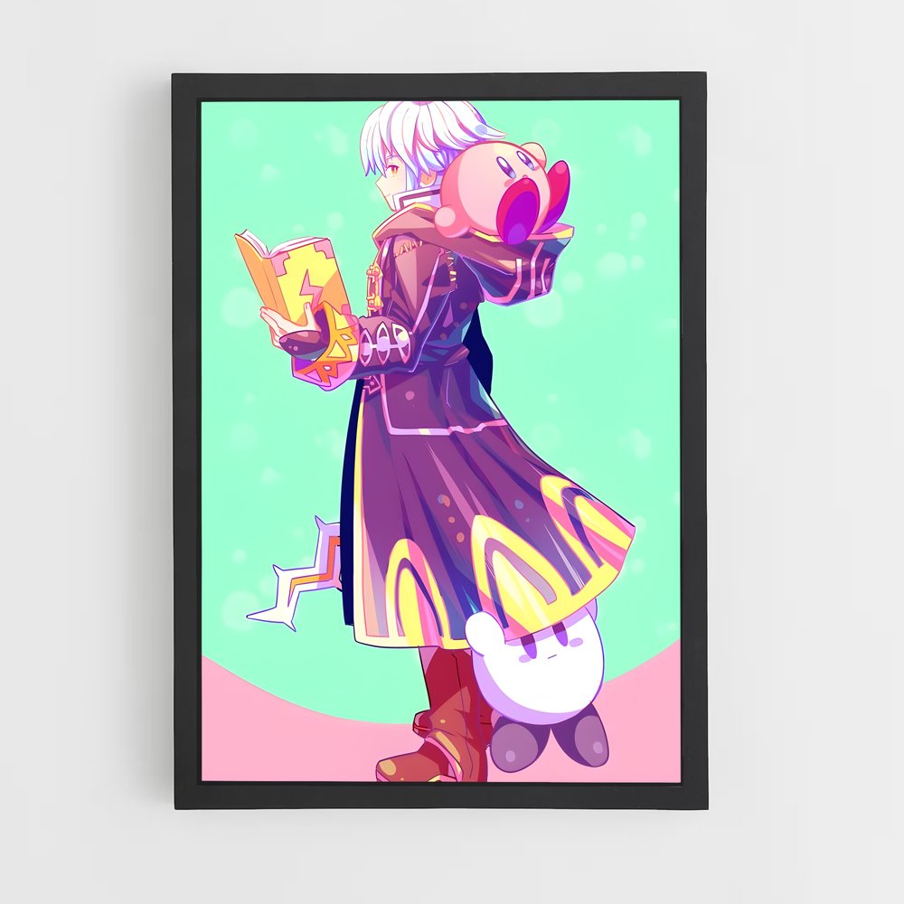 Poster La Lecture en Couleurs – affiche Super Smash Bros (vue 2)