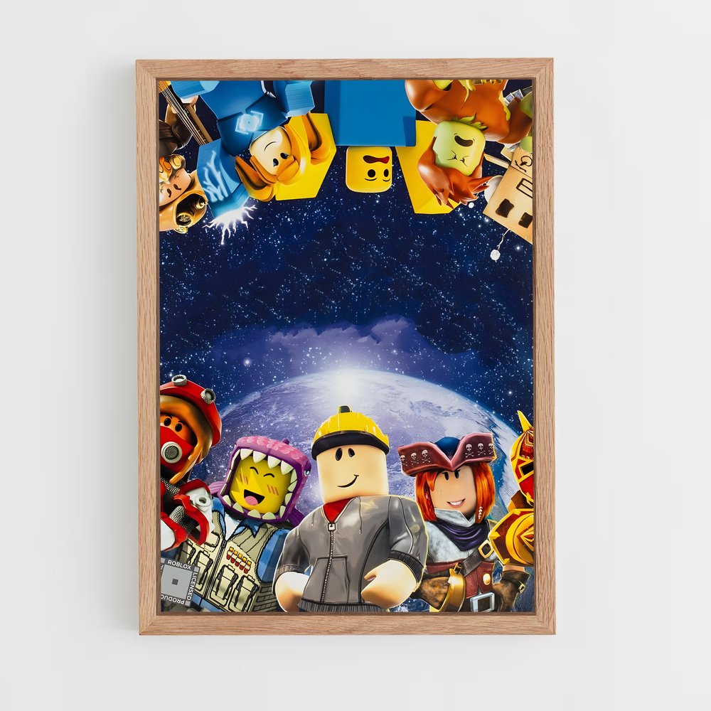 Poster Roblox Entrez (vue 4)