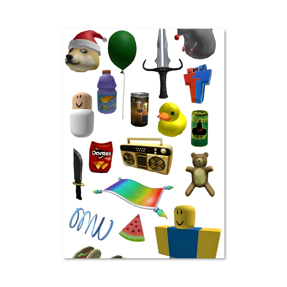 Poster L'Univers de Roblox