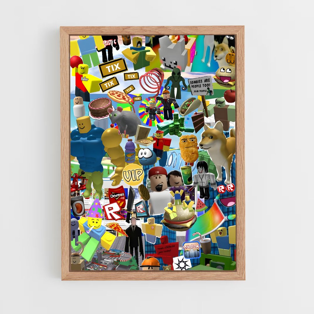 Poster Roblox Adventure (vue 4)